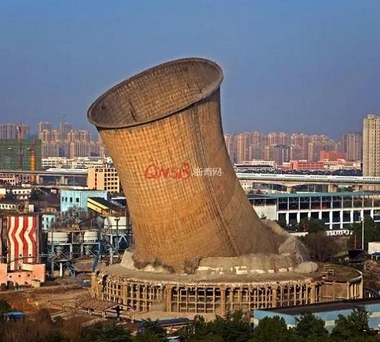 電廠冷卻塔拆除——技術升級,為安全拆除保駕護航